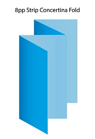  8pp - Strip - Concertina - Fold